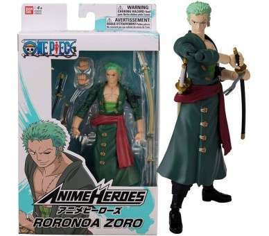 Figura bandai one piece anime heroes