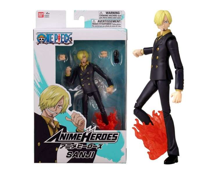 Figura bandai one piece anime heroes