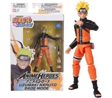 Figura bandai anime heroes naruto uzumaki