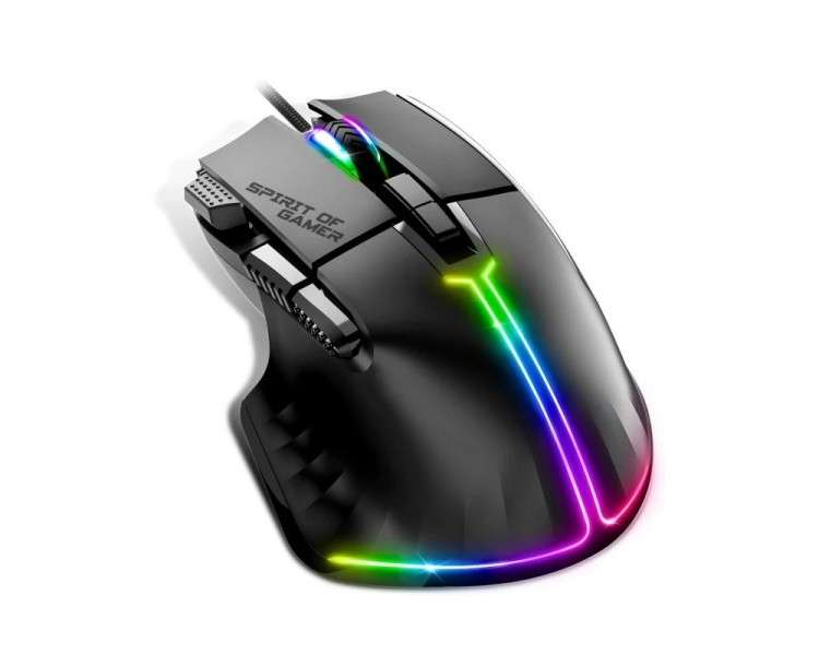 Spirit of Gamer Raton Souris Pro M5 Negro