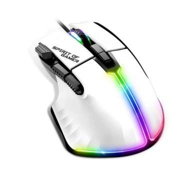 Spirit of Gamer Raton Souris Pro M5 Blanco