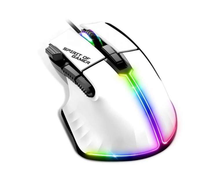 Spirit of Gamer Raton Souris Pro M5 Blanco