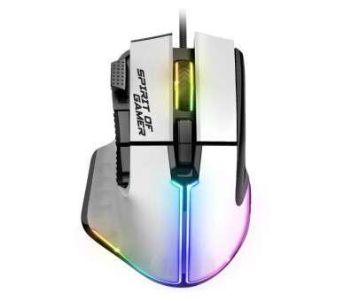 Spirit of Gamer Raton Souris Pro M5 Blanco