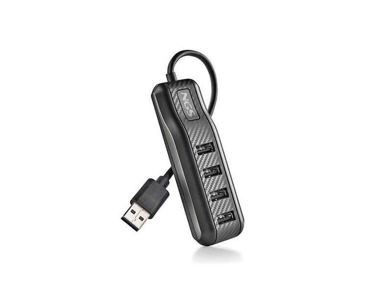 Hub 4 puertos usb 20 ngs