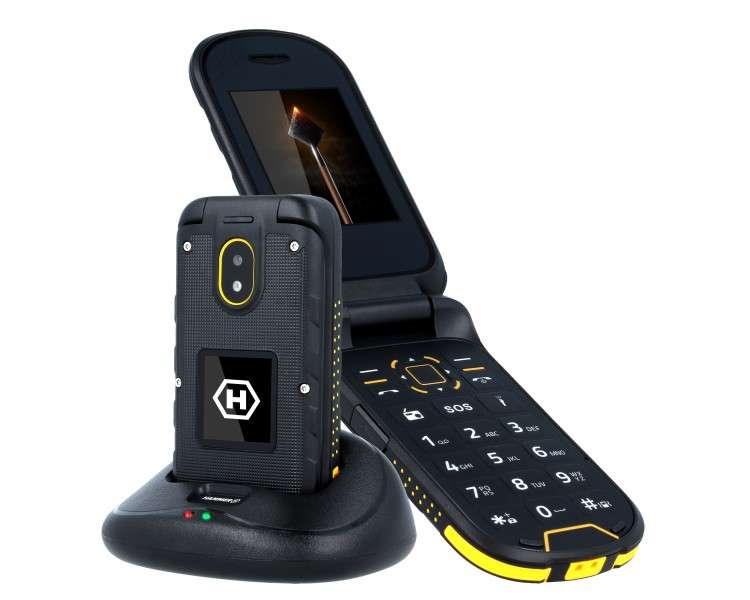 Telefono movil rugerizado hammer bow black