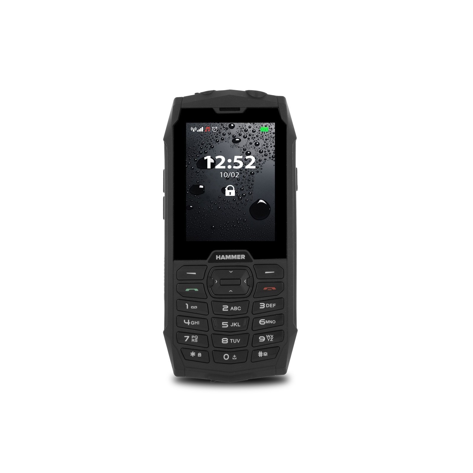 Telefotelefono movil rugerizado hammer 4 black