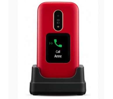 Telefono movil doro 6880 red white