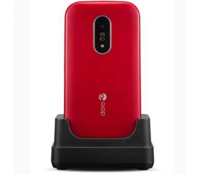 Telefono movil doro 6820 red white