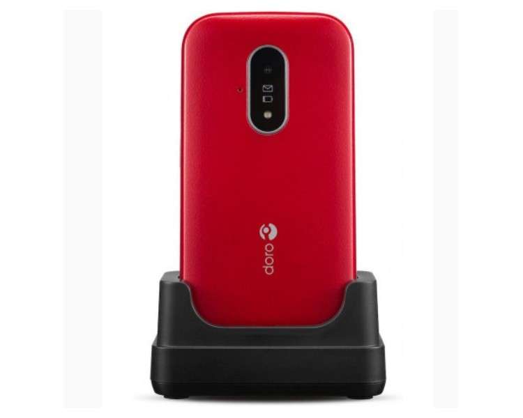 Telefono movil doro 6820 red white