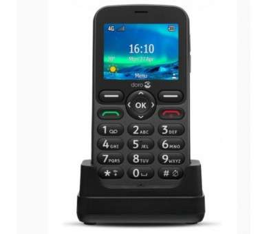 Telefono movil doro 5860 black 24pulgadas