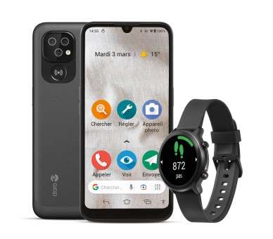 Bundle doro smartphone 8100 smartwatch