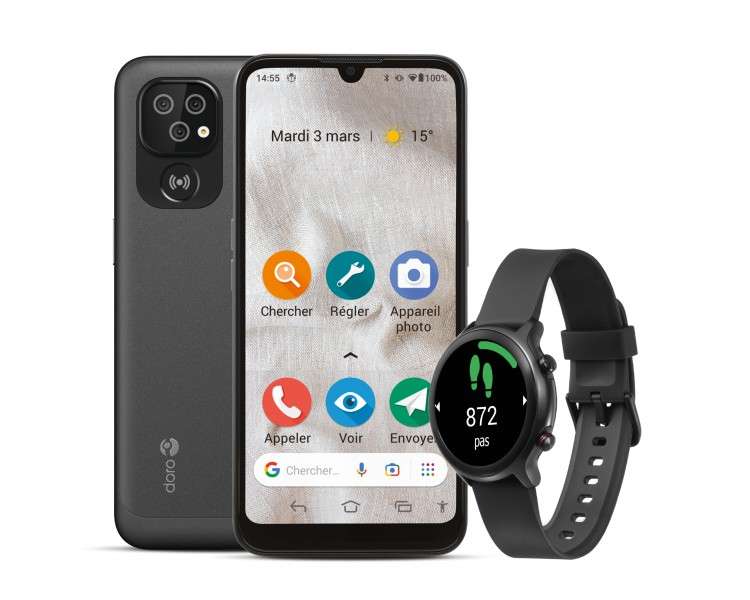 Bundle doro smartphone 8100 smartwatch