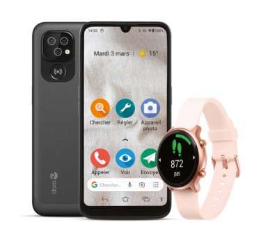 Bundle doro smartphone 8100 smartwatch