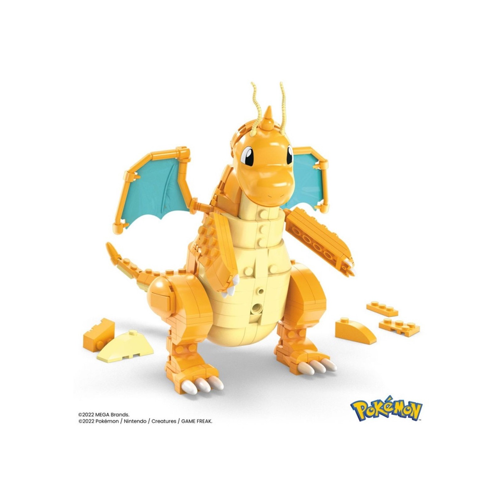 Figura mattel mega construx pokemon dragonite