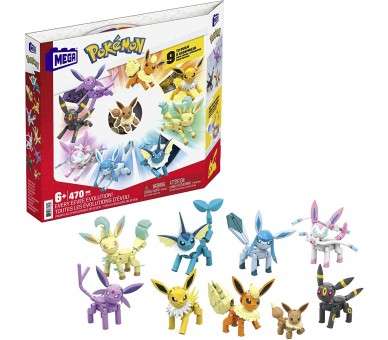 Set construccion mattel pokemon every eeve