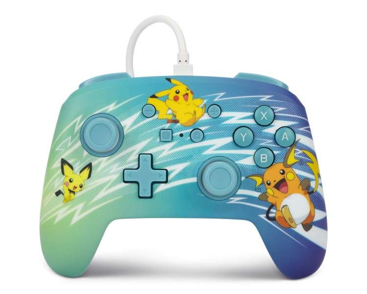 PowerA Enhanced Wired Controller - Nintendo Switch - Pikachu Evolution