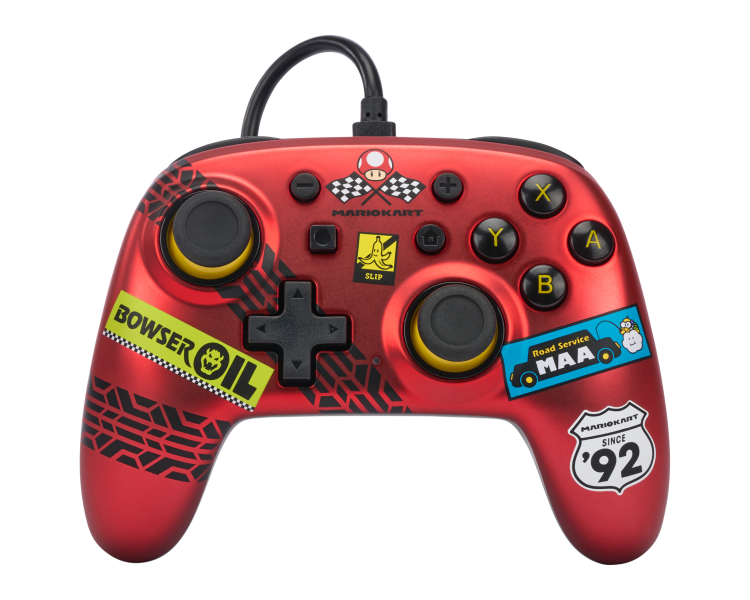 PowerA Nano Wired Switch Controller - Mario Kart: Racer Red