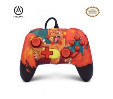 PowerA Enhanced Wired Controller - Nintendo Switch - Charizard Vortex