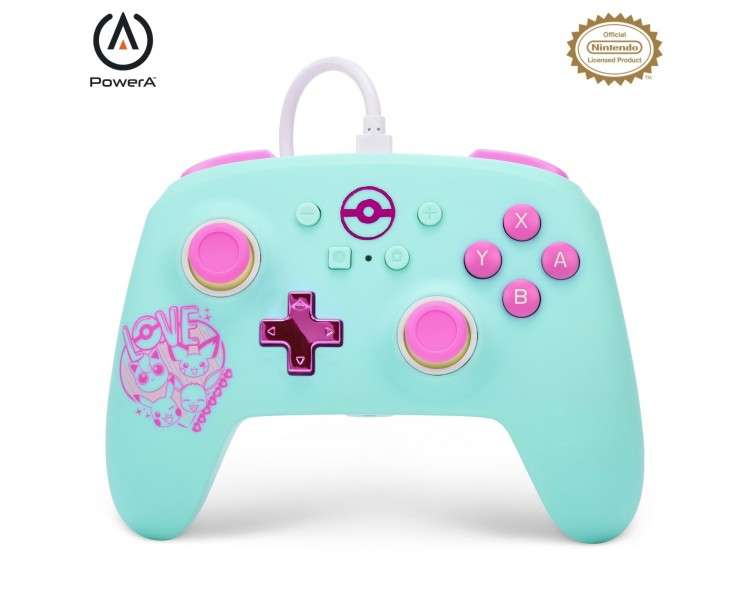 PowerA Enhanced Wired Controller - Nintendo Switch - Pokémon: Sweet Friends