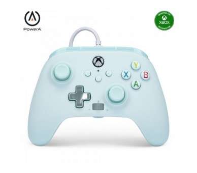 PowerA Enhanced Wired Controller - Xbox Series X/S - Cotton Candy Blue