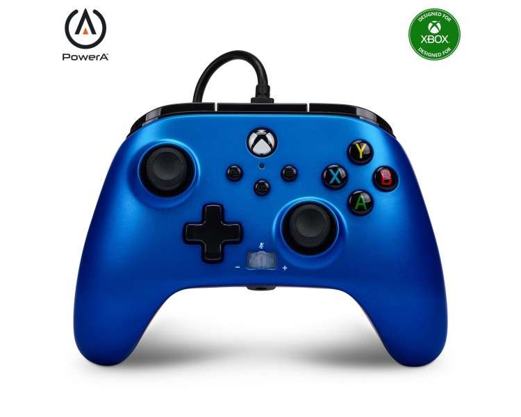 PowerA Enhanced Wired Controller - Xbox Series X/S - Sapphire Fade