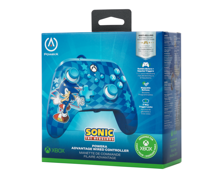 POWERA Advantage Wired Controller - Sonic Style