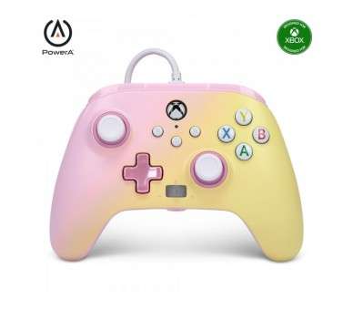 PowerA Enhanced Wired Controller - Xbox Series X/S - Pink Lemonade