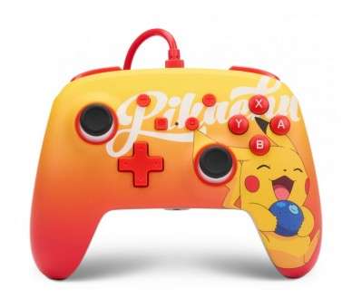 PowerA NSW ENH Wired Controller - Oran Berry Pikachu