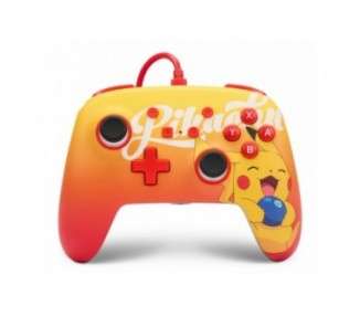 PowerA NSW ENH Wired Controller - Oran Berry Pikachu