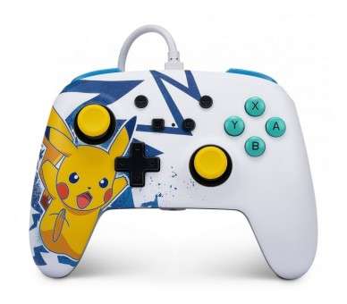 PowerA NSW ENH Wired Controller - Pikachu High Voltage