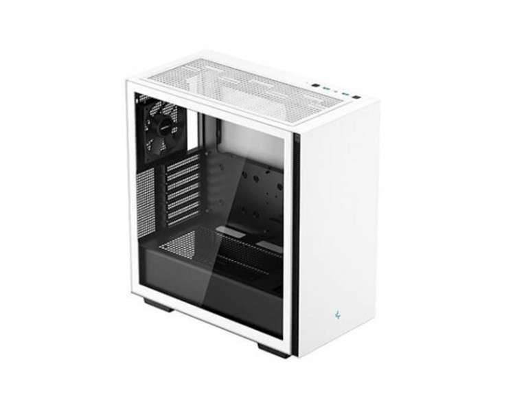 Caja ordenador gaming deepcool ch510 blanco