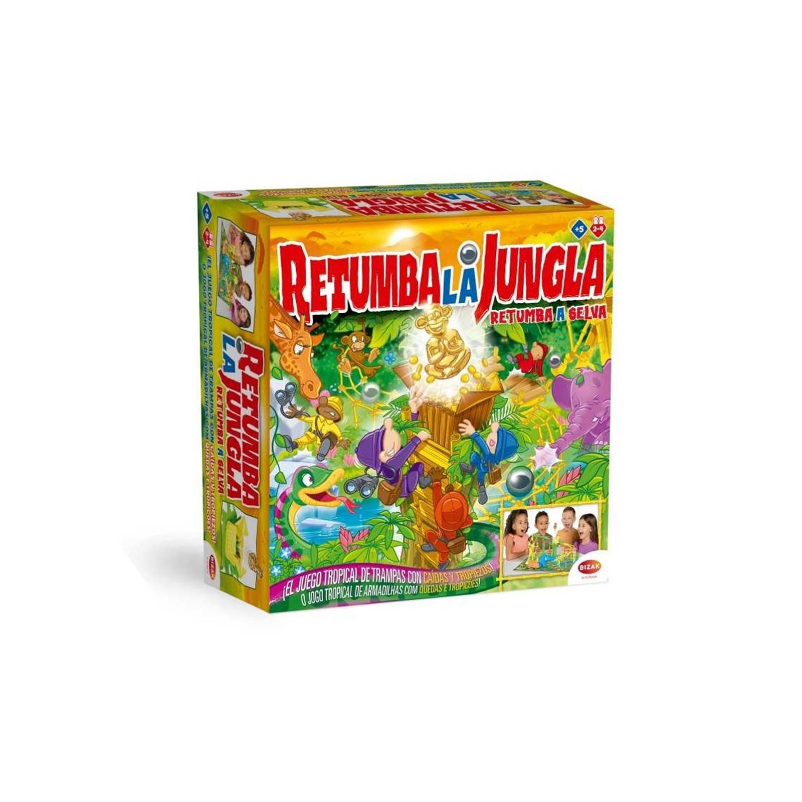 Juego mesa bizak retumba la jungla