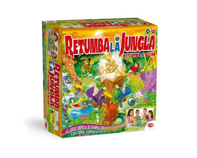 Juego mesa bizak retumba la jungla