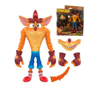 Figura articulada 15cm crash bandicoot