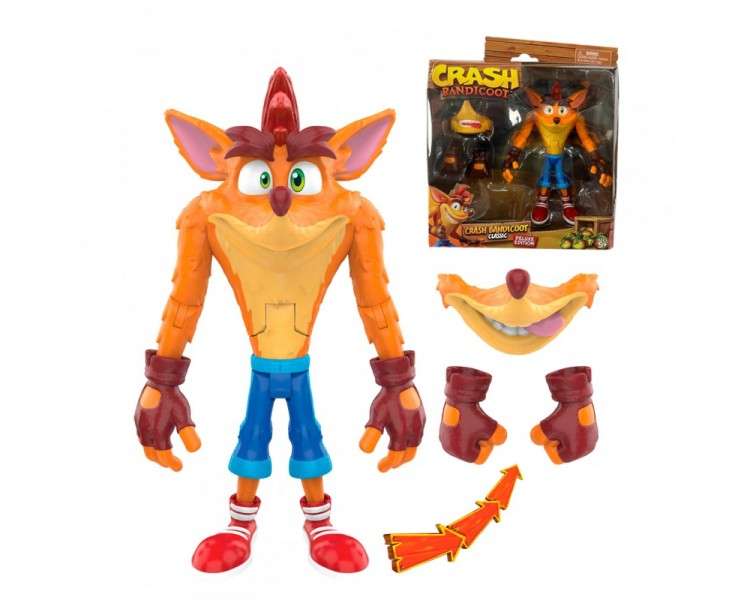 Figura articulada 15cm crash bandicoot