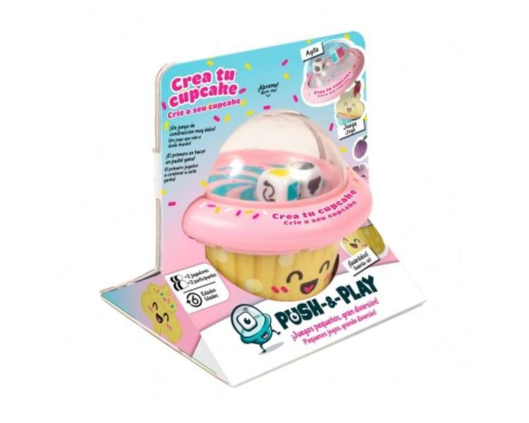 Crea tu cupcake push play