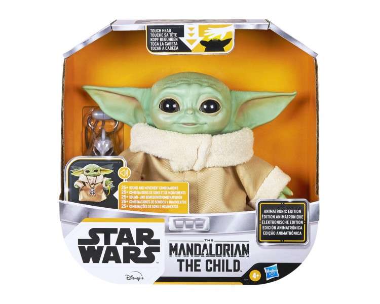 Inimatronic star wars baby yoda