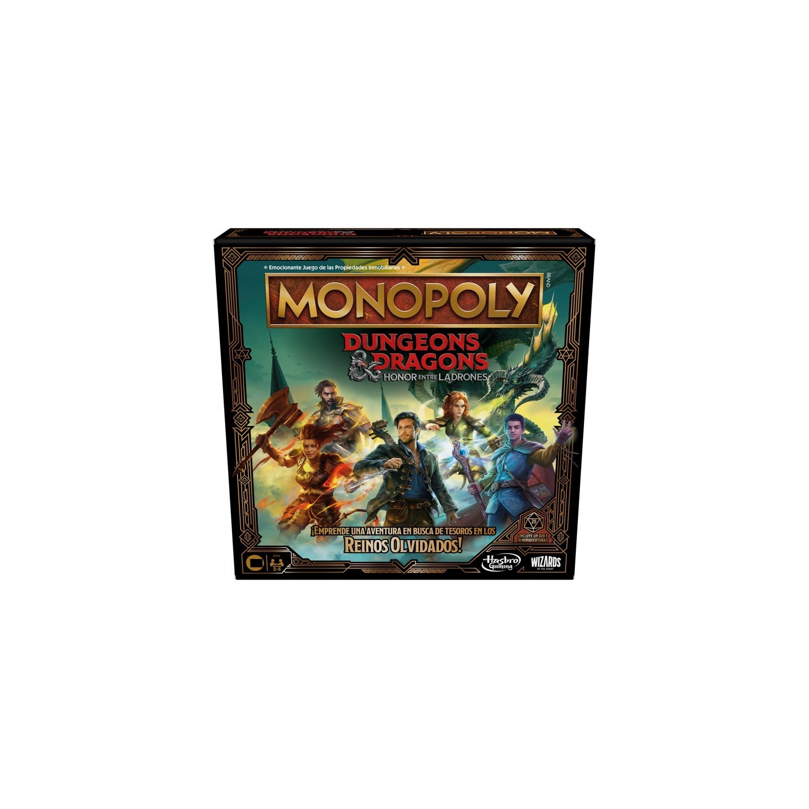 Juego mesa hasbro monopoli dungeons 