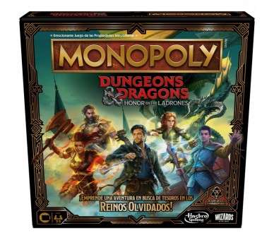 Juego mesa hasbro monopoli dungeons 