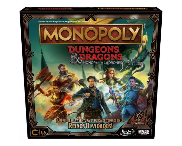 Juego mesa hasbro monopoli dungeons 