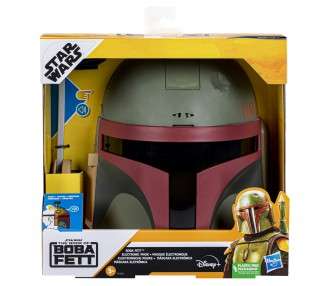 Mascara electronica hasbro star wars boba