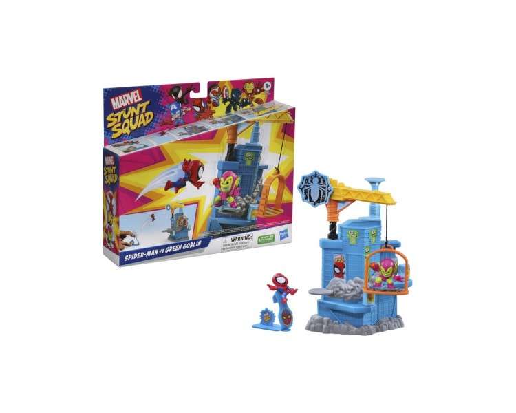 Set juego hasbro marvel stunt squad