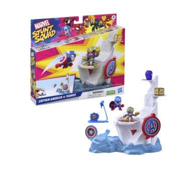 Set juego hasbro marvel stunt squad