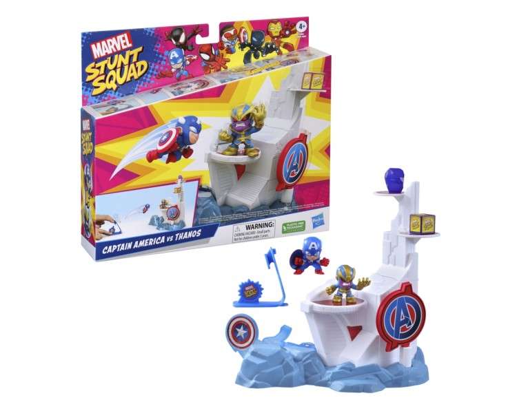 Set juego hasbro marvel stunt squad