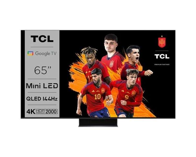 ph2TCL 4K Mini LED 144hz TV con QLED Google TV y 21 Onkyo sound system h2p pulliTCL Mini LED liliTCL QLED TV lili4K HDR PREMIUM