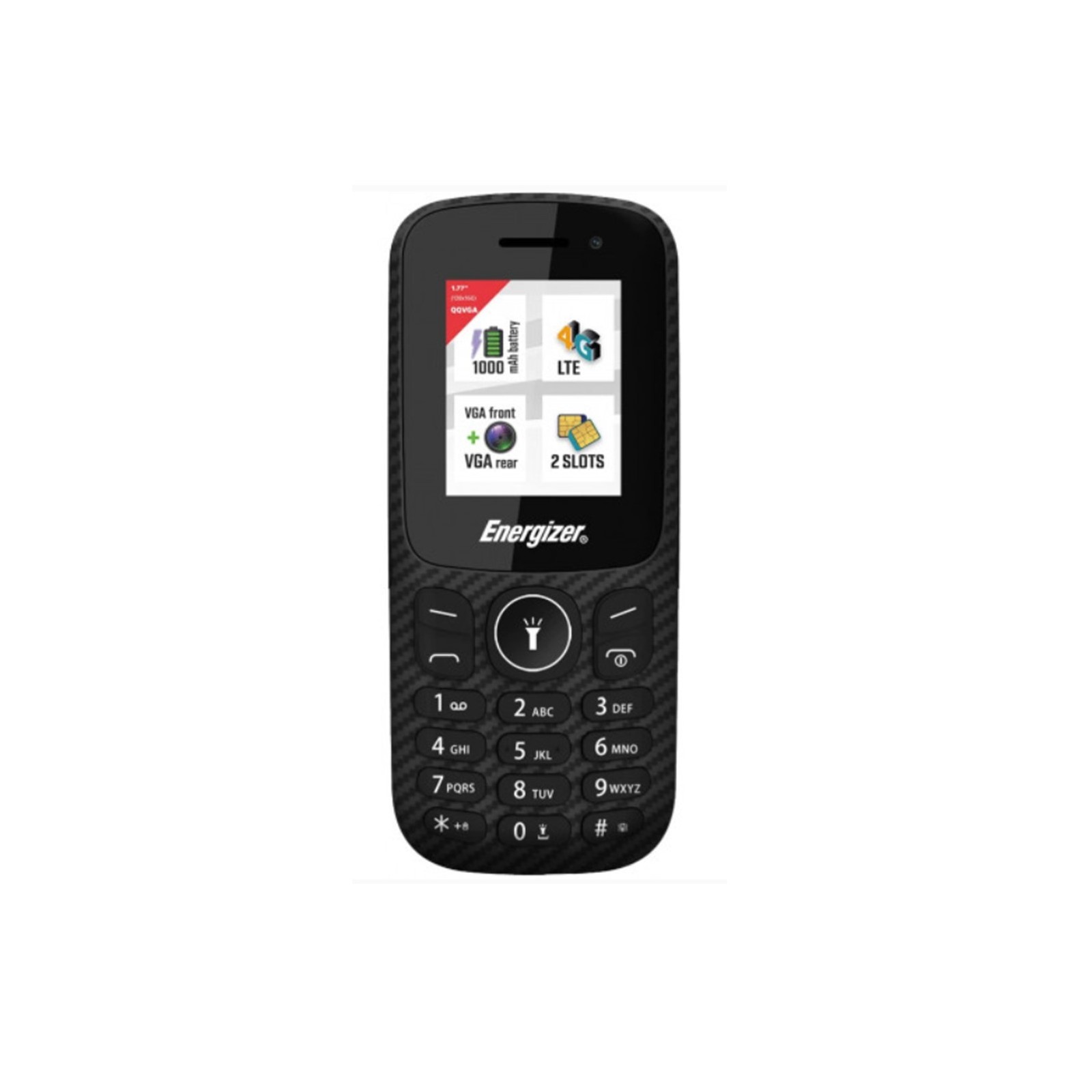 Movil energizer e130s lite ds negro