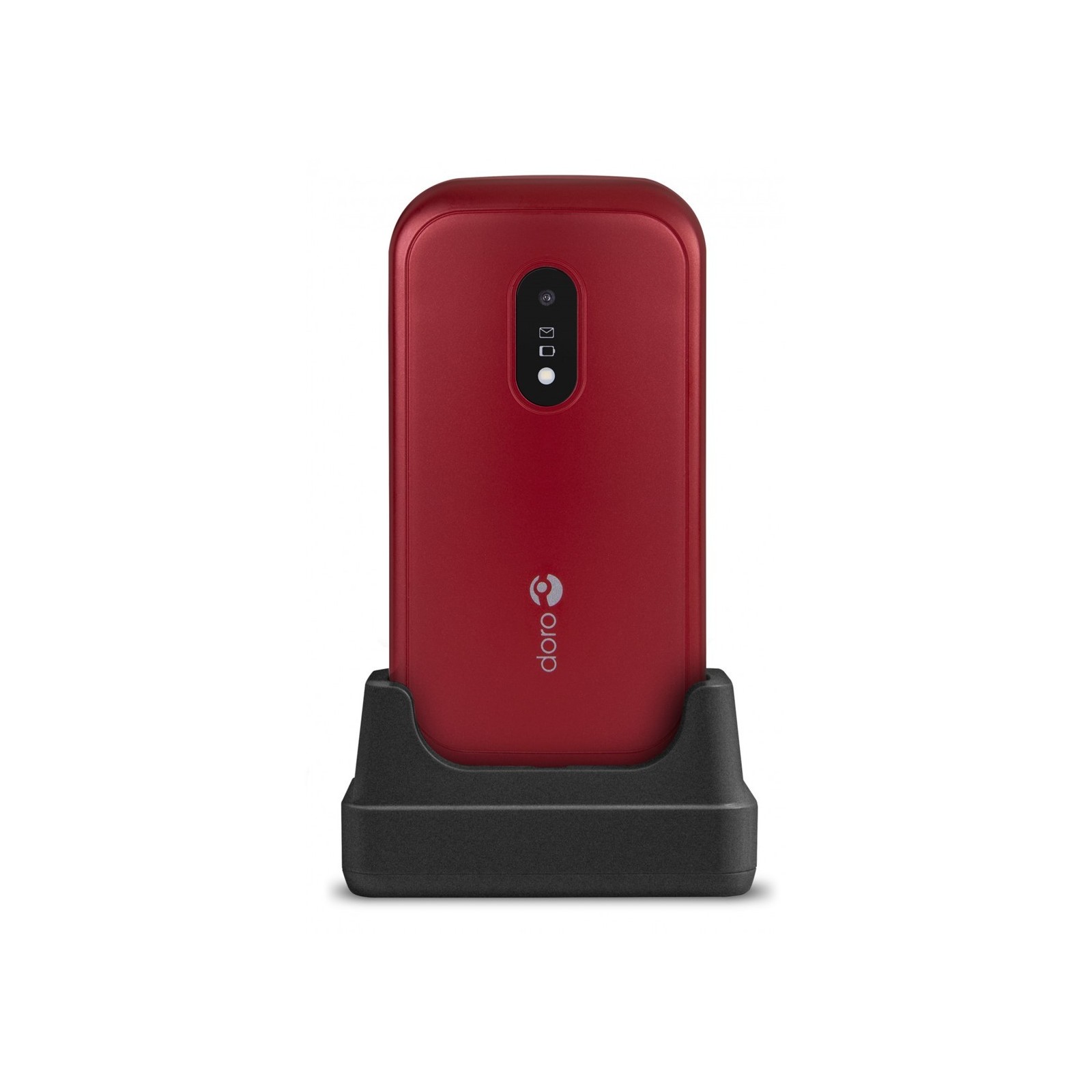 Telefono movil doro 6040 red white