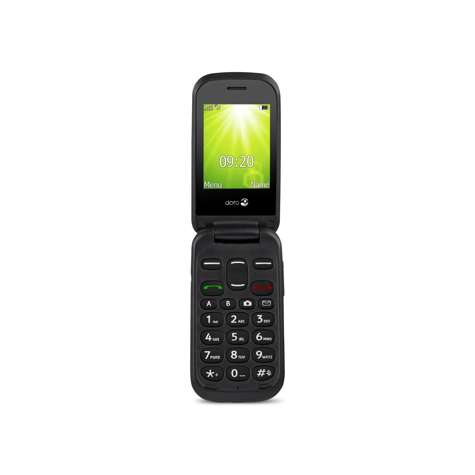 Telefono movil doro 2404 black 24pulgadas