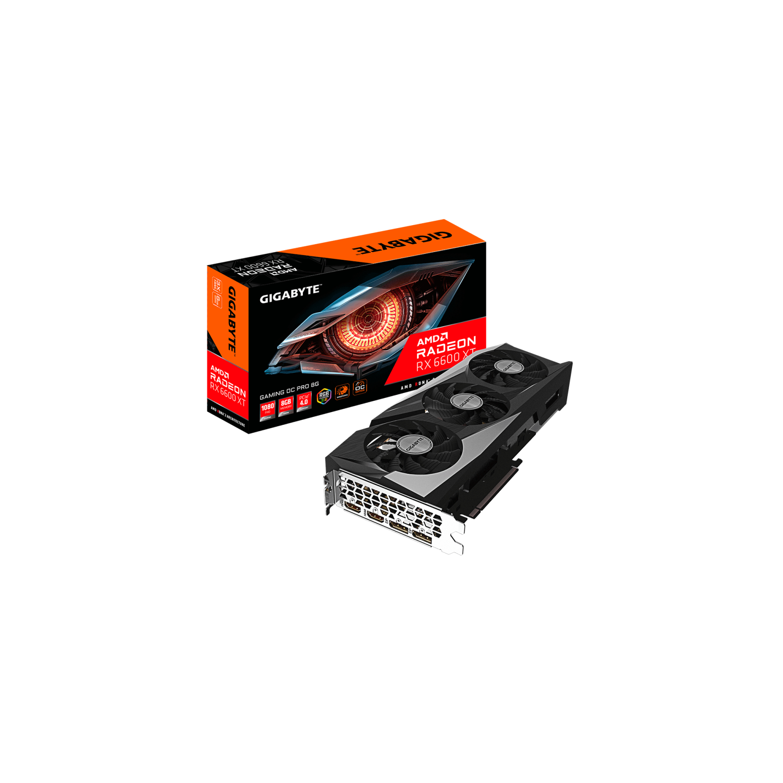 Tarjeta grafica gigabyte radeon rx 6600