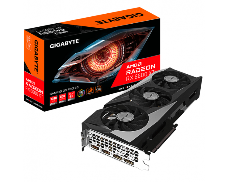 Tarjeta grafica gigabyte radeon rx 6600